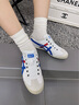Onitsuka Tiger鬼塚虎男女一脚蹬懒人鞋帆布休闲鞋MEXICO 66™ SLIP-ON 1183A360 白色 39.5 实拍图