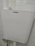 HOMK【德国】马桶水箱冲便器卫生间厕所蹲便器节水大冲力抽水蹲厕水箱 SH飞雨款【Ultra加厚+高配水件】 免打孔设计丨附安装全套配件 实拍图