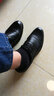 零度Zero皮鞋男正装鞋大头宽脚软底舒适休闲男士皮鞋耐磨英伦风商务鞋 黑色 44 (270mm) (偏大一码) 实拍图