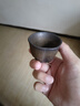 古石尊 仿古鎏金茶杯粗陶手工品茗杯日式窑变茶盏茶具杯子主人杯 鎏金 南瓜杯 实拍图