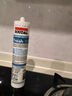 速的奥（SOUDAL）厨卫防霉玻璃胶防水马桶收边美容胶踢脚线门窗密封填缝 0级防霉 肟型SO 透明 比利时皇室指定品牌 实拍图