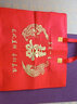 恋恋吾居 婚庆喜被收纳袋结婚被子大红色被褥收纳袋手提袋陪嫁大号特大棉被包装袋 真爱一生 无纺布 大号8-10斤65*55*30/棉花被6-8斤 实拍图