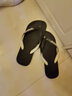 havaianas哈唯纳Top Mix人字拖时尚海边情侣沙滩拖外穿夏平底拖鞋 1069-黑色 41-42 实拍图