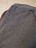 浪莎秋裤男纯棉新疆棉单件青年男士全棉毛裤舒适线裤单裤衬裤 纯棉深麻灰1条 L /170码 实拍图
