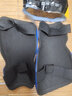 ALEEKS 足球护腿板训练比赛防撞运动护具儿童中小学生成人护小腿骨防护 蓝色(双绑带) M 适合60斤-90斤左右 实拍图