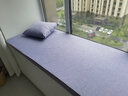 钟爱一生飘窗垫窗台垫定制高密度海绵垫四季通用阳台垫子榻榻米垫沙发坐垫 定做详询客服 仿亚麻J010紫色 定制专拍 实拍图