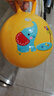 费雪婴儿玩具球宝宝手柄球小孩充气球皮球儿童球类玩具摇摇球弹力球 黄色大象甩甩球 实拍图