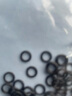海斯迪克 HKW-115 丁腈O型圈密封圈 黑色防水耐油胶圈 外径6*1mm（100个） 实拍图
