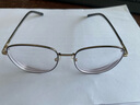 依视路（ESSILOR） 新款商务男镜架时尚镜框女配依视路镜片近视定制眼镜网上配镜 金属-全框-2025GD-金色 镜框+依视路A4防蓝光1.56现片 实拍图