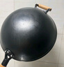 炊大匠陆川铁锅炒菜锅无涂层家用生铸铁锅不粘锅炒锅燃气电磁炉已开锅 平底 36cm （带盖铲）已开锅 实拍图