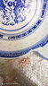 LICHEN景德镇陶瓷深盘碟子菜盘饭盘青花玲珑瓷器釉下彩餐具龙纹中式白瓷 龙纹盘碟 8英寸 直径20.5x4厘米高 实拍图