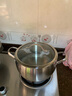 戴德（Daeden） 德国戴德 18/10不锈钢加厚奶锅不粘锅热奶辅食小奶锅16cm DP025 DP025 16cm 实拍图