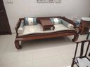 虎大师 红木家具非洲花梨（学名：刺猬紫檀）罗汉床三件套新中式卧室单人床休闲榻明清古典床榻 罗汉床三件套1.08米宽 实拍图