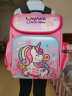 UnMe台湾unme男女小学生一年级书包男1-3-6轻防水儿童双肩背送礼书包 1005粉色小马 1-4年级+腰扣 实拍图