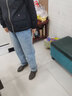 浪莎高腰牛仔裤女宽松女装春季阔腿显瘦遮肉萝卜哈伦老爹裤 实拍图