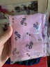 恒源祥内裤女士纯棉内裤中老年人加肥加大码高腰宽松妈妈奶奶平角短裤 碎花 粉色粉色浅紫深紫 XL (175) (110-140斤) 实拍图