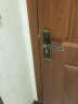 珍固新中式纯黄铜门锁室内实木仿古磁吸静音全铜卧室家用锁具门把手 咖古铜色（右开） 实拍图