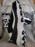 斯凯奇（Skechers）经典复古钻石熊猫鞋休闲鞋女士厚底增高小白鞋12241 黑色/白色/BKW 35 实拍图