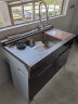 志高（CHIGO）集成水槽洗碗机一体 嵌入式3D超声波果蔬清洗家用大容量洗碗机 水槽式 1100大户型超声波+配美的洗碗机 MF-3 实拍图