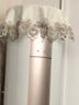语斯绒空调防尘罩罩子盖布盖巾立式圆柱形柜机圆形开机简约空调罩布搭布 117双色 83cm圆形 实拍图