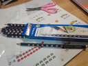LYRA铅笔德国洞洞铅笔儿童三角铅笔初学者启蒙笔开学季三棱铅笔套装三角杆铅笔小学生洞洞笔文具用品 HB-12支装 实拍图