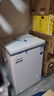 美的（Midea）100升 低霜家用小冷柜 冷藏冷冻冰柜 节能省电母乳保鲜小型冰柜单开门租房用冰箱 BD/BC-100KMD(E) 实拍图