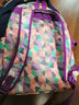卡拉羊（KALA·Y）书包女生中学生初中生高中生小学生书包女校园韩版时尚轻便双肩包 紫色　糖果 加容版＊高年级 加容款＊ 实拍图