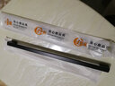 轶超柜门拉手现代简约黑色橱柜衣柜子加长门把手抽屉单孔家用五金拉手 黑色-【孔距320mm】 实拍图