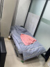 京焱 沙发床 折叠床 小户型 两用多功能单人床 办公室午休床可拆洗床 190*100双人款灰色 实拍图