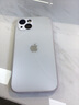 酷瑟 适用苹果13手机壳高端磨砂玻璃iphone镜头全包保护套防摔耐脏网红时尚男女新潮款 初雪白 13（6.1寸双摄像头） 实拍图