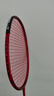 尤迪曼红色羽毛球拍全碳素超轻碳纤维单拍训练球拍1支装 超轻6U纯红色(可承受24磅) 实拍图