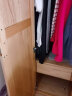 源氏木语纯实木衣柜现代简约柜子橡木四门北欧风卧室家用组装大衣橱 0.52米单门衣柜D款 晒单实拍图