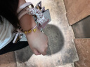 君始老凤凰金kitty猫手链蝴蝶结金金包银hello转运珠送女友新七夕送礼 kitty手链粉定制类 实拍图