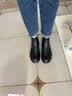 马丁博士（Dr.Martens）2976 Nappa秋冬机车靴软皮黑色女切尔西靴 黑色 36 实拍图