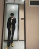 安初夏夹克外套男士休闲套装春秋季新款一套衣服男装潮流搭配宽松两件套 TOP1黑色两件套 XL 【推荐125-145斤】 实拍图