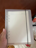 YOQUN 活页本子初高中学生文具活页笔记本文件夹塑料外壳创意简约小号随身活页夹手帐6孔定制 A5-6孔-活页本(横线内页80页) 实拍图
