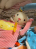 Kissbaby Miracle婴儿安抚巾可入口玩偶0-1岁宝宝睡觉抱睡毛绒手偶玩具 小狮子手偶+小兔贝拉玩偶 实拍图