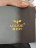 澳利时（AOLISHI）手表男全自动机械表镂空防水男士手表时尚潮流学生夜光休闲男腕表 银壳黑面银机芯黑皮带 实拍图