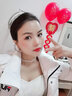 红妆饰佳 抹胸主婚纱礼服2025新款新娘星空拖尾森系显瘦简约出门纱 浅香槟齐地 M 实拍图
