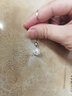 燮乐 1克拉莫桑钻戒指S925银镶莫桑石戒子  多款可选 1克拉太阳花吊坠(附银项链) 实拍图