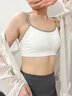 怡淑涵内衣女学生高中少女18-19岁纯棉发育期少女初中生运动防震文胸 2件装【蓝色+砖红】 均码 【80-130斤】 实拍图