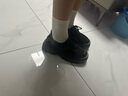 铂呐苓小皮鞋女2025新款日系jk制服配裙子厚底粗跟乐福鞋黑色工作鞋 英伦风单鞋【亮面】 39 实拍图