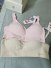 嫚熙哺乳内衣聚拢产后喂奶孕妇专用文胸罩夏季薄款怀孕期女蜜桃粉M码 实拍图