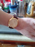 上海手表表带头层牛皮表带适用于上海机械表男皮表带手表配件男士表带 20mm-棕色-银色针扣 实拍图