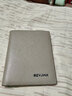 贝茜默贝茜默男生钱包短款薄款青年迷你折叠小巧学生竖版韩版休闲潮 卡其米 竖款）低调人生 实拍图