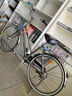 川泽阪田出口日本自行车单速内三速轻便车弯把双斜梁男女款城市通勤车全新 亮银色内三速感应灯 24寸 实拍图