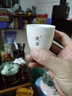 极素茶杯德化羊脂玉功夫茶具小茶杯白玉陶瓷泡茶杯子薄胎白酒杯带字禅意家用客厅个人品茗杯主人杯单杯 黑字凝香杯-从容 实拍图