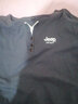 JEEP SPIRIT吉普短袖t恤男上衣潮流冰丝棉男装联名休闲打底衫半袖纯色体恤 T120V领纯色-深灰色 M 【100-110斤】 实拍图