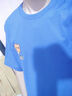 君茵重磅纯棉短袖t恤男2024夏季衣服男装新款学生印花美式复古宽松潮 黑色【BERR】 L 实拍图