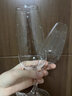 肖特圣维莎德国进口无铅水晶香槟酒杯 汽泡酒杯 香槟杯 肖特圣维莎 FORTISSIMO系列 240ml 1只 实拍图